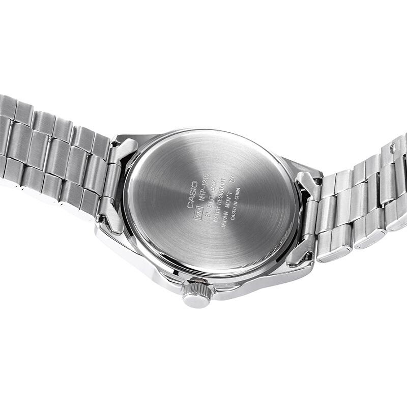 Casio CASIOSTANDARD Series STANDARD Series Classic Pointer Series Digital Scale Date Display Blue Dial Waterproof Quartz Movement MTP-1215A-2A