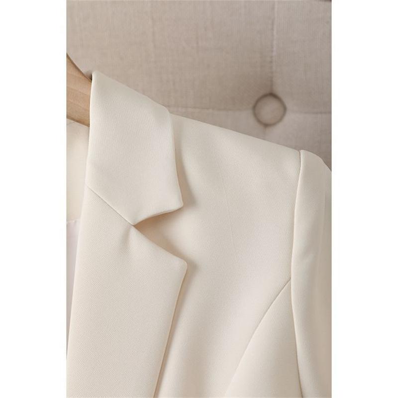 Casual Small Suit Jacket Female  Spring Autumn Temperament Outerwear Korean Blazer Coat Women’s Overcoat Tops