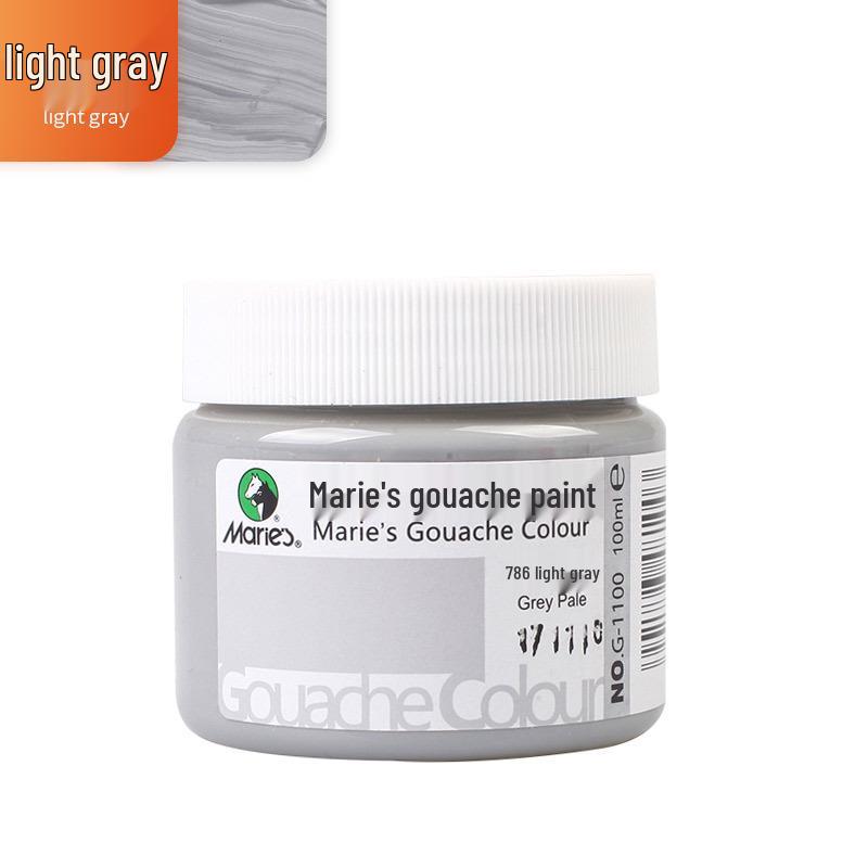 Mali Afwasbare Gouache Verf 100ml - Handgeschilderde Kleuren voor Kinderen en Studenten