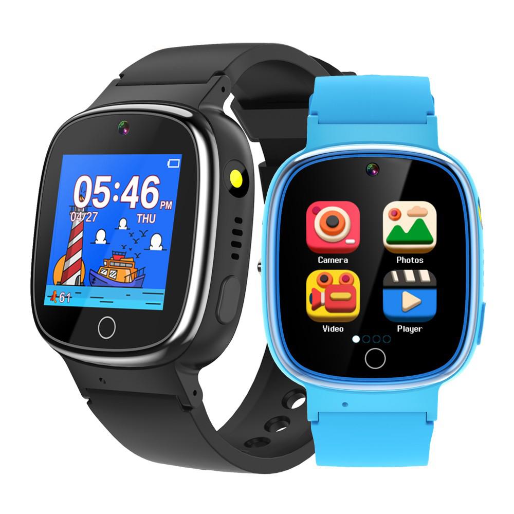 

Детские умные часы с 24 играми, водонепроницаемый спортивный шагомер, видеорегистратор, аудиокнига, детский музыкальный плеер, умные часы чёрный