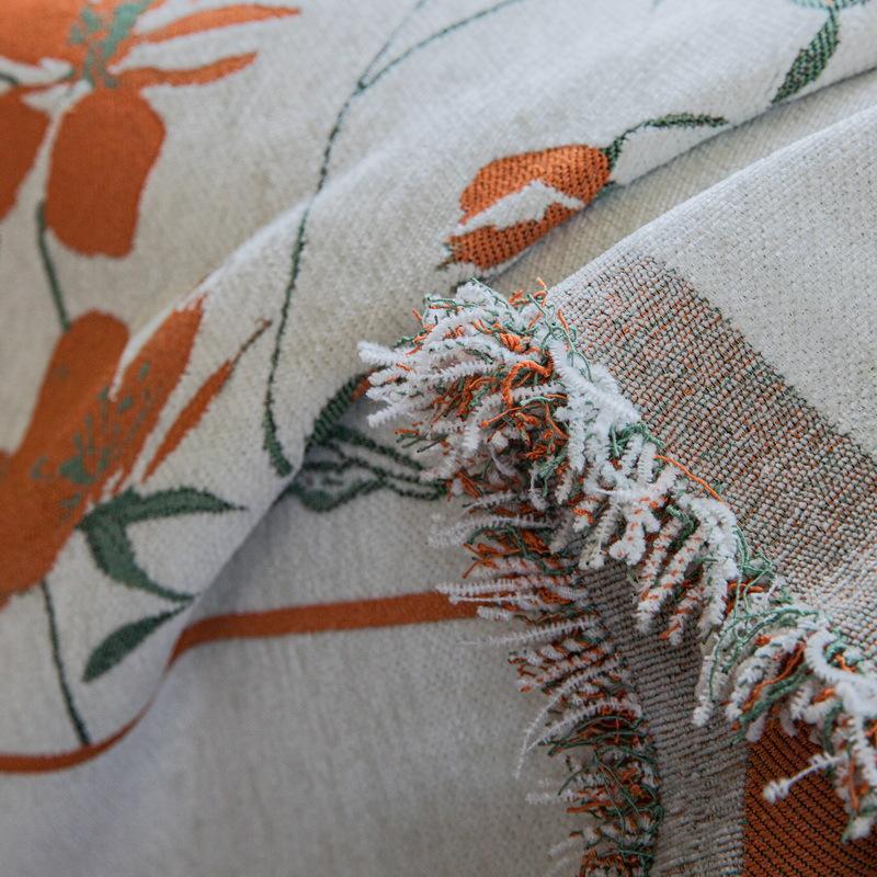 Retro French Sofa Cover Cloth for All Seasons New Sofa Cushion Chenille Sofa Towel Full Cover
