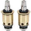 2pcs set Hot Cold Water Faucet Cartridge Brass Material Water Valve Core  For Faucet Repair