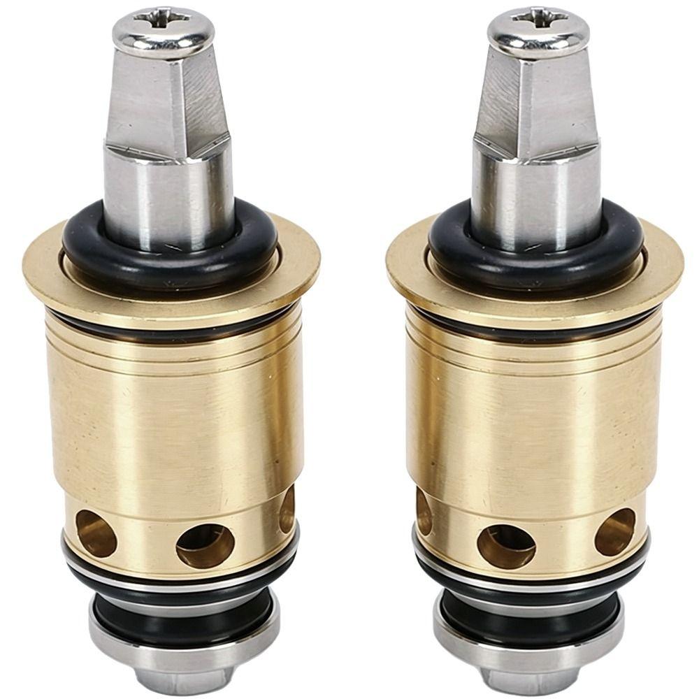 2pcs set Hot Cold Water Faucet Cartridge Brass Material Water Valve Core For Faucet Repair