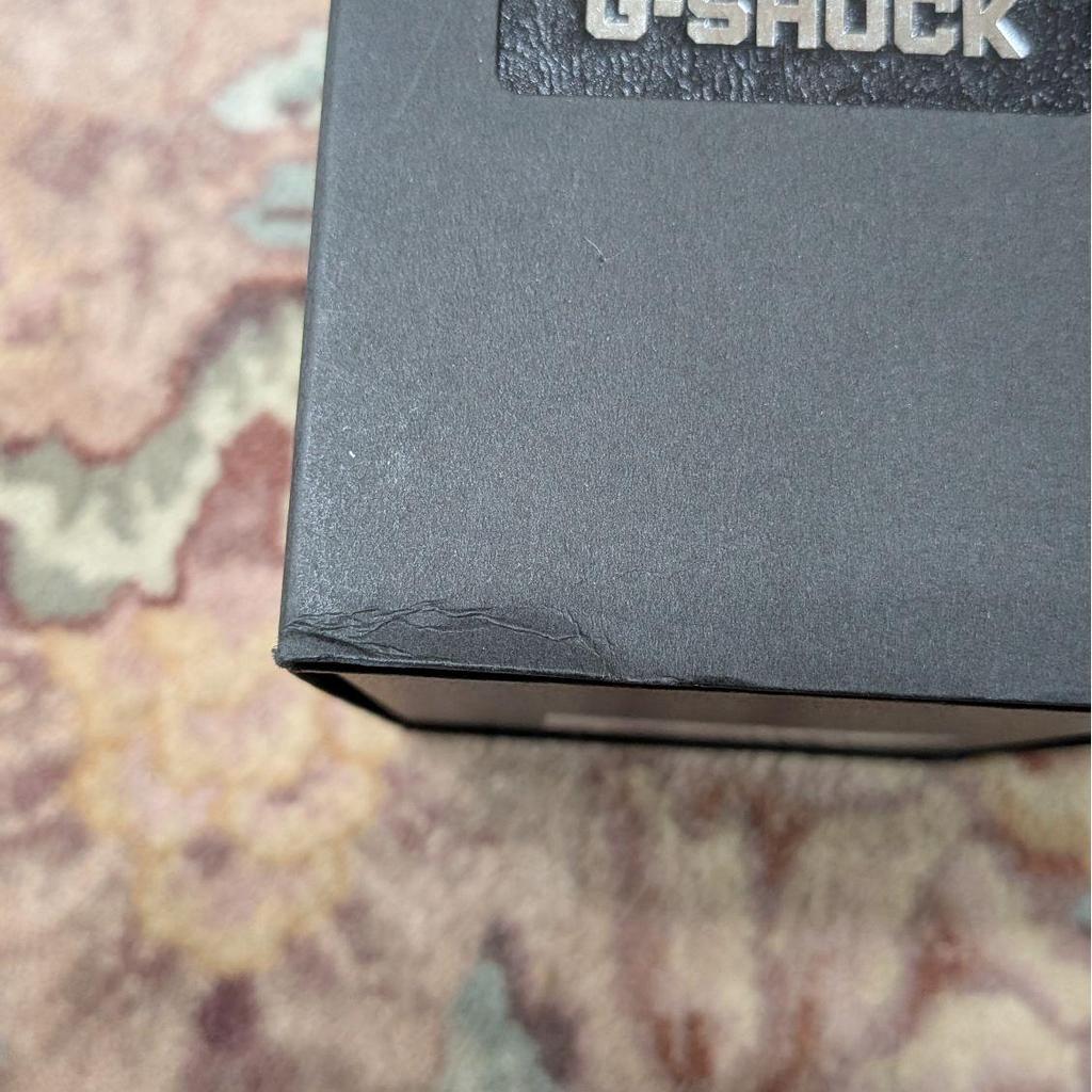 Used CASIO watch G-SHOCK GLX-5600-7JF white