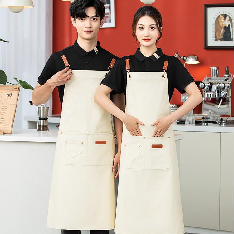 

PU Soft Leather Apron for Seafood, Meat, Fish Shops, Car Wash, Supermarkets, Catering, Kitchen, and Dishwashing