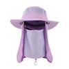 YUWYOP Gardening Hat Ladies UV Cut Sun Visor Agricultural Work Unisex Camping Wide Brim Protection Shade Foldable Cap Portable Mesh Back Breathable