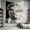 DEXTER Wall Tapestry Aesthetic Wall Hanging Printed Fabric Blanket Decorative Tapestries for Bedroom Living Room Home Decor