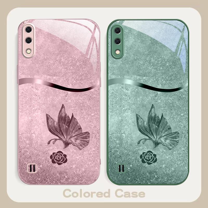 Full of Eastern Elegance For Samsung A01 02 A03 Core 04 05 06 10 12 A13 14 5G 15 16 M02 12 Note 8 9 10 20 Glass Ultra Phone Case