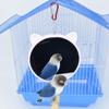 Bird Mirrors for Cage Plastic Mirror with Metal Hanging Hook 5.9 Inch Diameter Keeping Birds Occupied and Engaged