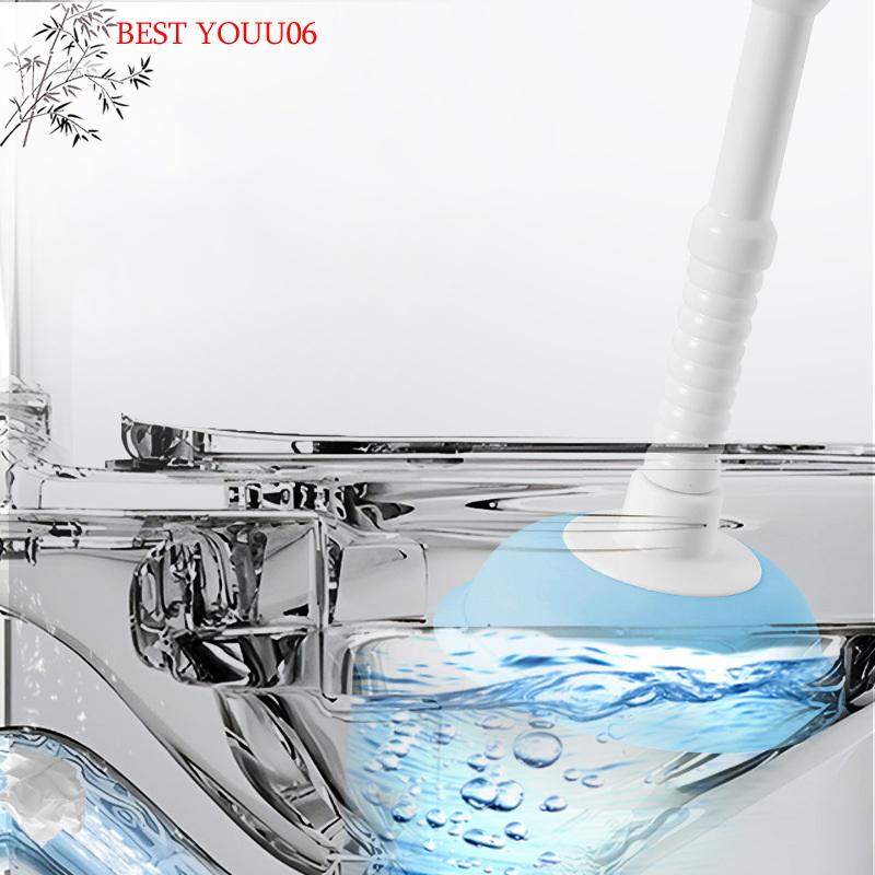 (YOUU06)Plastic Toilet Plunger Anti-clogging Drain Cleaner Pipe Dredging Device Bathroom Kitchen Sink Cleaning Supplies