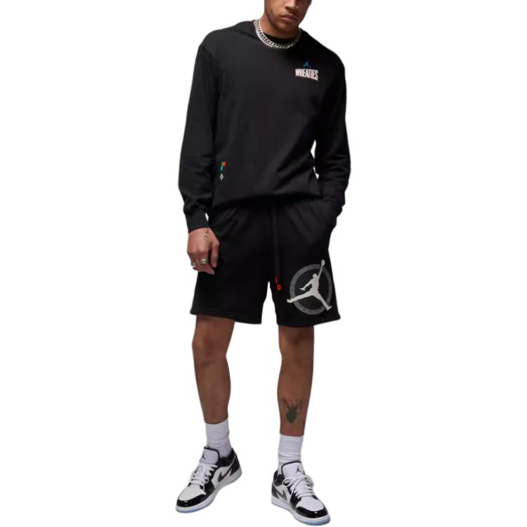 New Jordan Flight MVP Sports Shorts Men's Black DV7603-010
