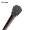 Brown Wooden Single Joint Fashion Walking Stick Decorative Cospaly Cane Halloween Mace Crutch  Wand Crosier 92cm