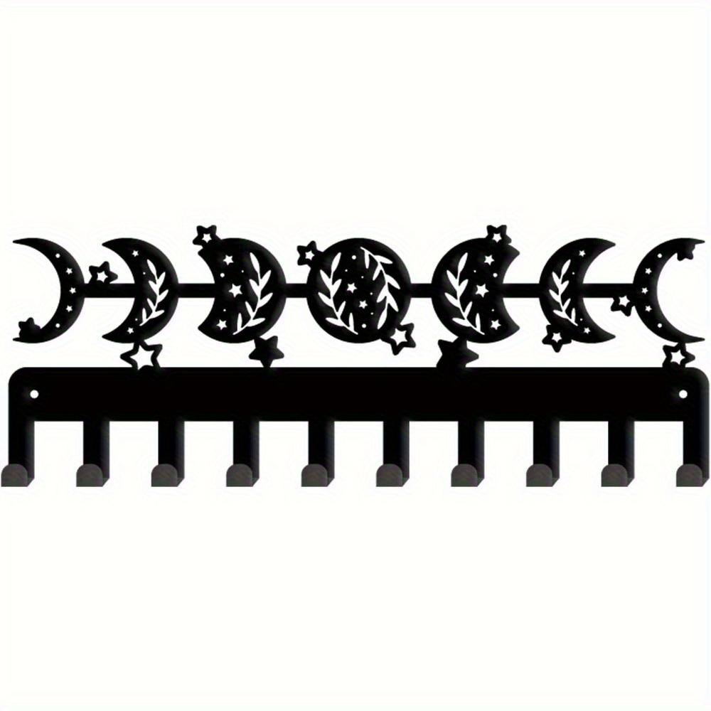 

Bohemian Moon Star Key Holder Wall Decor Metal Art Ramadan коричневий