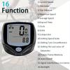 Bicycle Speedometer Odometer Wireless Cycle Bike Computer Bicycle Handlebar Stopwatch with LCD Display Multi-Functions for Most Bikes