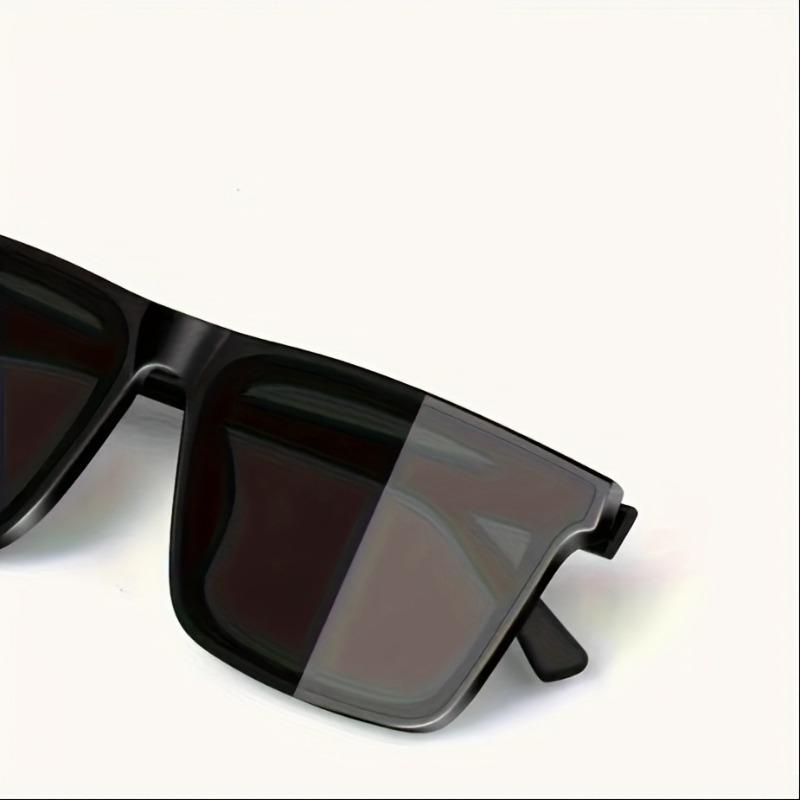 1 Pair of Unisex Casual and Fashionable Black Glasses Lightweight and Fashionable Suitable for Daily Dressing