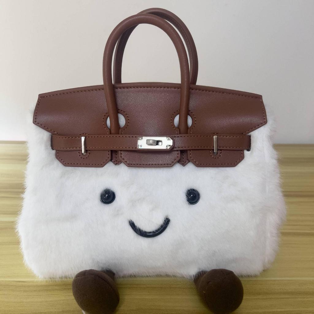 Jellycat Roztomilá nadýchaná platinová panenka Crossbody Elf Kabelka
