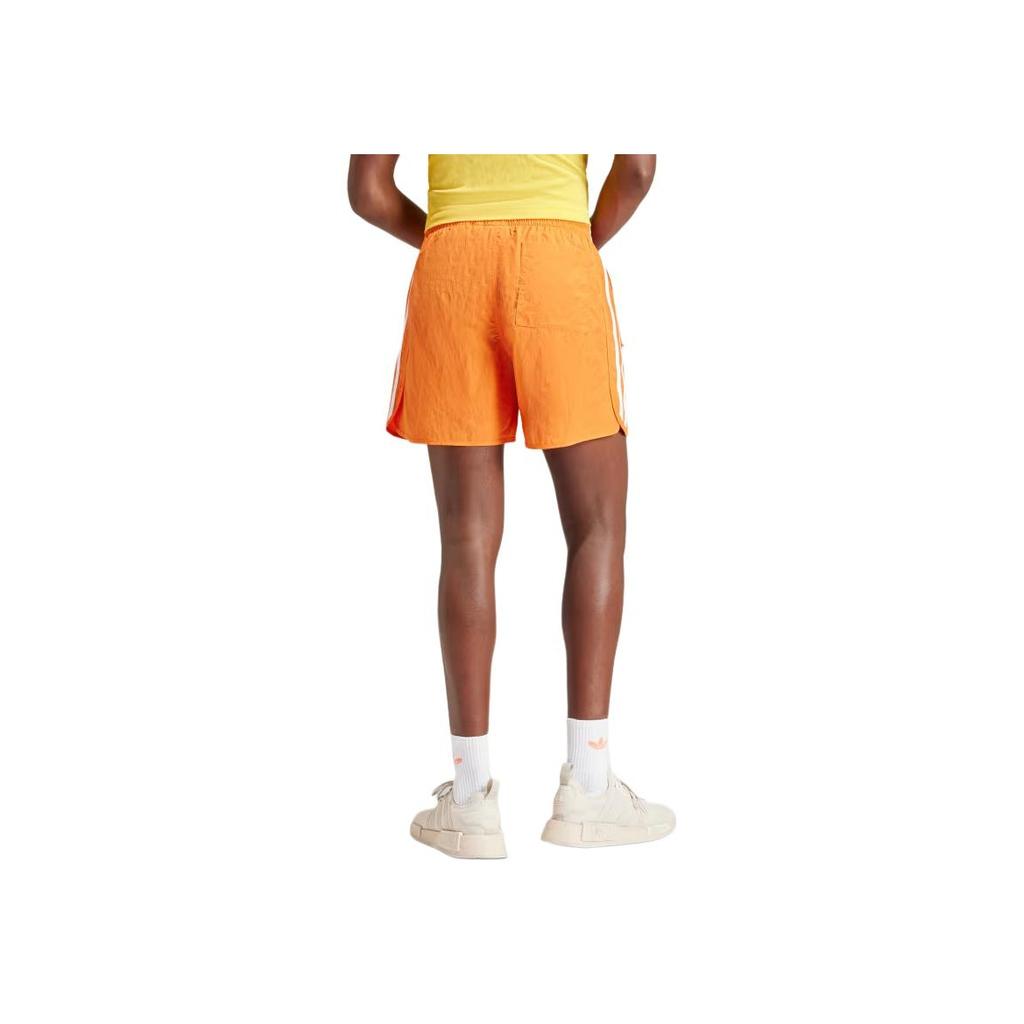 adidas Originals Elastic Waist Casual Shorts Men Bottoms Orange IM9438