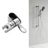 Adjustable Shower Head Holder With 360 Degree Rotating Universal Shower Grab Bar Head Holder Easy Installation