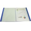 LIHIT LAB Clear Book A4 80 pockets Blue 306 x 240 x 52 mm G3204-8