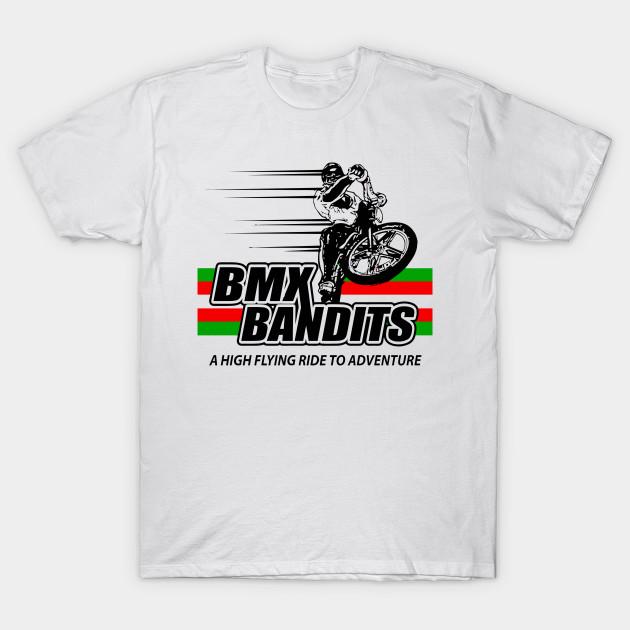 Мужская черная футболка с принтом Bmx Bandits Печать на термотрансферной бумаге без вырезания Хлопковая футболка S