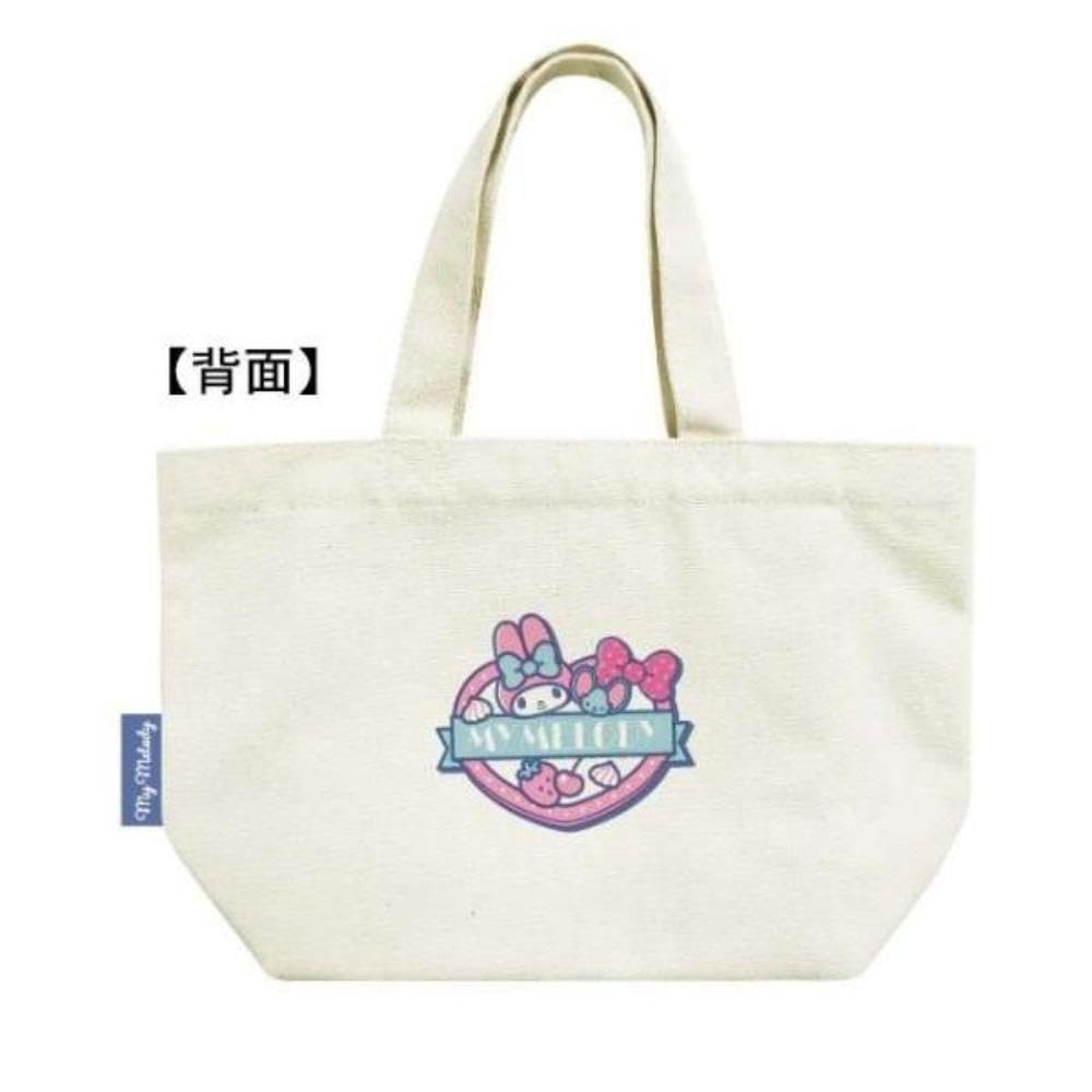 K Company Холщовая мини-сумка-тоут с персонажами Sanrio Мой H19 x Ш30 x Г10см, Мелодия, CHM4-MM,
