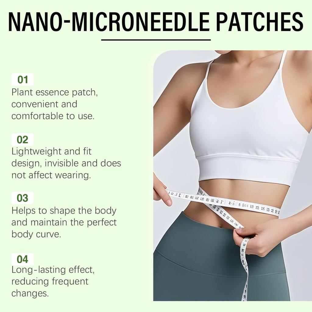 Slimming Microneedle Patches Reduce And Maintain A Figure Curve. Healthy Patches Adhere To The Skin.