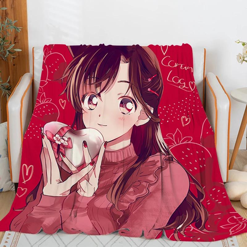 

Аниме одеяла с цифровой печатью для зимы C-Conans Теплое колено Кровать Флис Кемпинг Пушистые Мягкие Одеяла Кинг-сайз Микрофибра Постельное белье 30x40in
