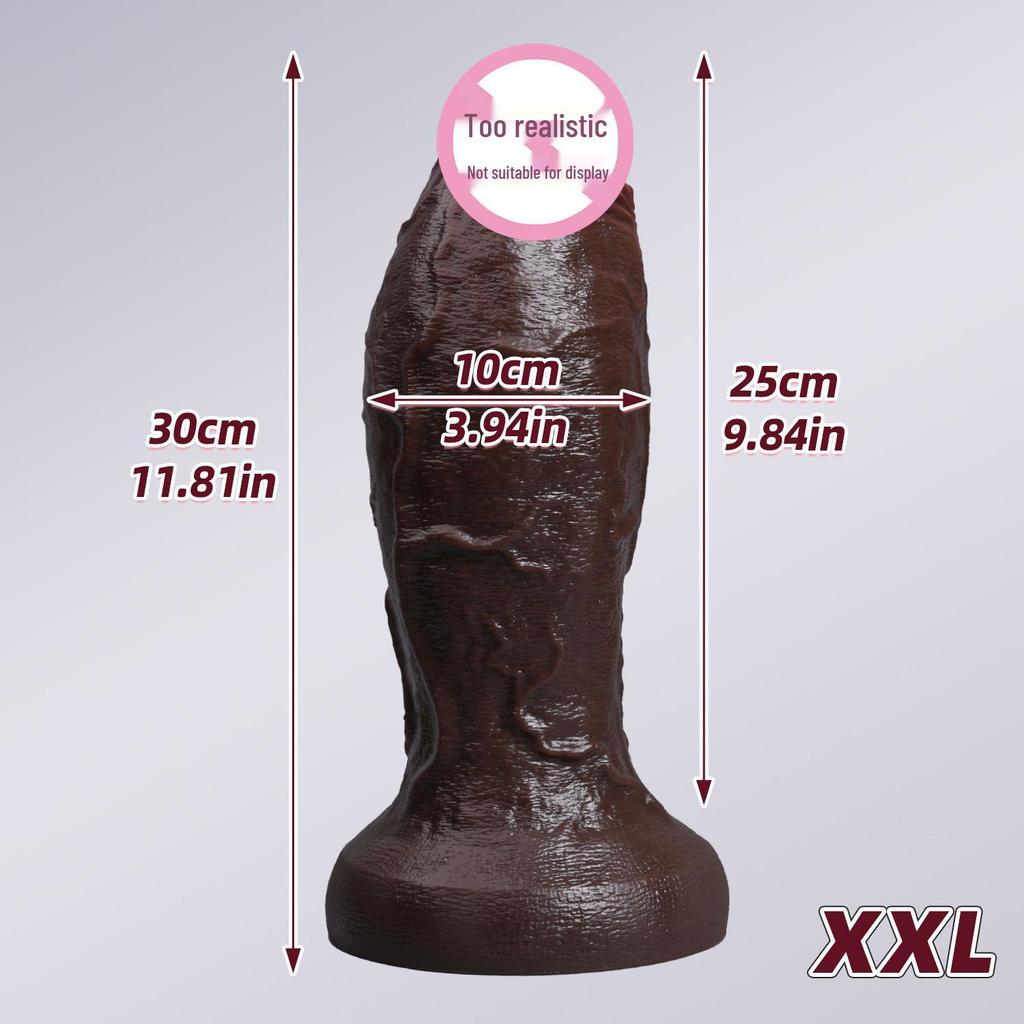 Silikon-Dildo Ohne Ei-Design - Weiches Fleisch Erwachsenenspielzeug für Frauen