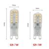 10X Mini LED Lamp G9 Dimmable 5W 7W 14Leds 22Leds LED High Bright Bulb Warm/Cool White Replace 45W Halogen AC 220V SMD2835 LED