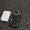 Matte Magnetic Phone Case for iPhone 16 Pro 15 13 14 Pro Max Magsafe Wireless Charge Frosted Back Metal Lens Frame Buttons Cover