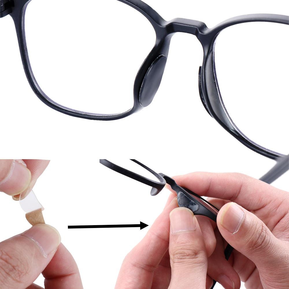 Non-slip For Women Men Arc Shape Eyeglasses Pads Glasses Nose Stick Korean Nose Pad Glasses Support