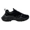 FILA Leather Low top Casual Running Shoes Unisex Black 1RM02723F_001