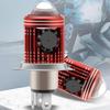 High Low Beam Motorcycle LED Headlight Bulb RA20D H4 Motorbike Head Lamp  Scooter Upgrade