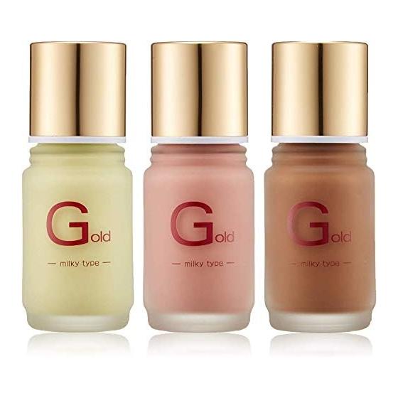 [JUPON] JUPON gold foundation basic color set of 3 (yellow green, pink, natural)