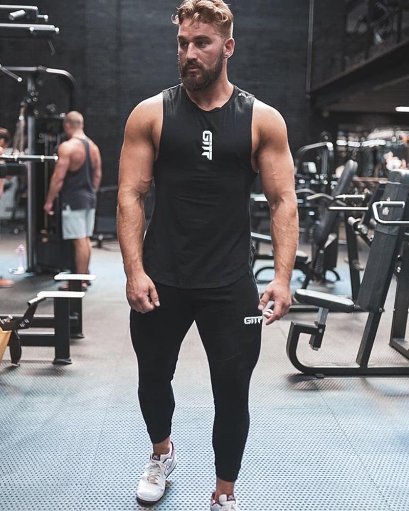 European & American Men's Slim-Fit Joggers: Autumn/Winter Cross-Border, Casual Running, Fitness Training, Small Leg Pants.