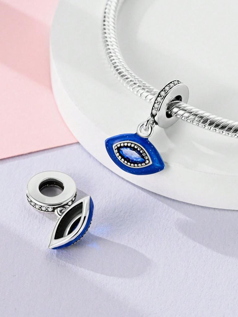 Charms Plata Copper Colors Compass Of Our Lady Of The Moon Beads Pendant For Original Bracelet For Women Diy Jewelry Love Gift