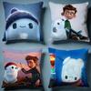 Stylish RRons Gone Wrongful Cushion Cover Soft Decorative Pillow Case Suitable for Bedroom Sofa Car Travel Use