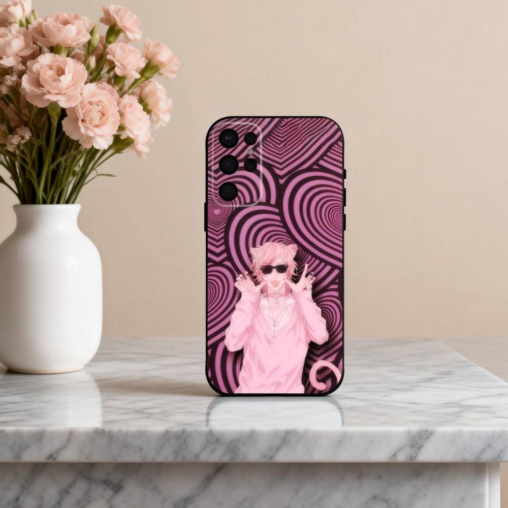 

A-Ayato Yuri-S Y-Yarichin C-Club Phone Case For Samsung S25,S24,S21,S22,S23,S30,Ultra,S20,Plus,Others Soft Black Case Samsung S21 s305G