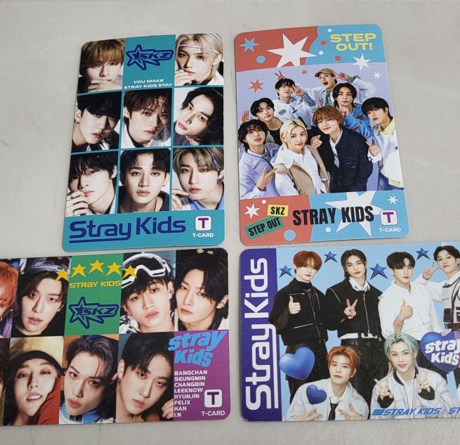 Stray Kids Tin Case Photo Card Package Set K-pop Fan Goods