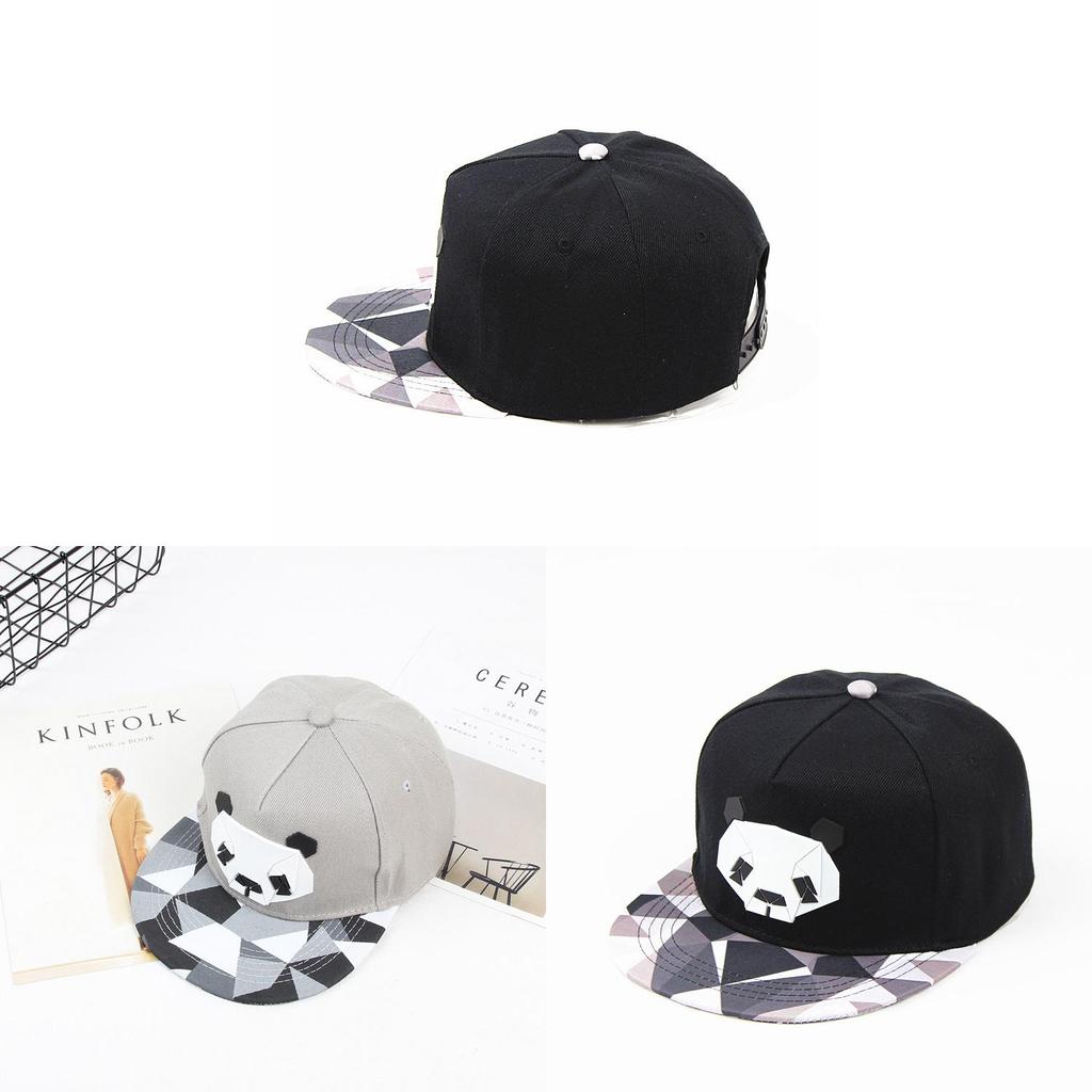 Panda Hat Summer Fashion Baseball Cap With Adjustable Strap For Men Women