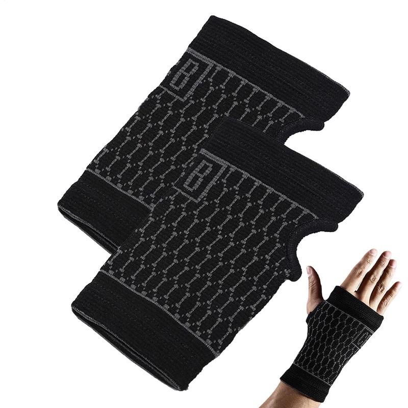 Hand Braces For Carpal Tunnel Breathable Wrist Support Lightweight Fingerless Gloves Workout Supplies Unisex Wrist Brace Sleeve