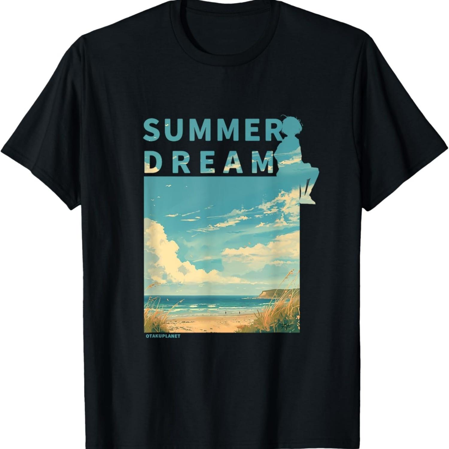Japanese Summer Dream in streetwear harajuku retro vaporwave T-Shirt S