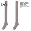 Solid Color Stockings 1 Pair Women Winter Socks Tihick Plush Over Knee Anti-slip Coral Thick Fleece Warm Thickened Warmth for Various Occasions