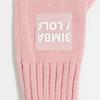 BIMBA Y LOLA [23FW] BIMBA Y LOLA Ροζ Πλεκτά Γάντια B236AIG007PKB