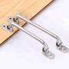 1pc Heavy-Duty 304 Stainless Steel Folding Handle Toolbox Electric Cabinet Chassis Movable Handle Hardware Accessories