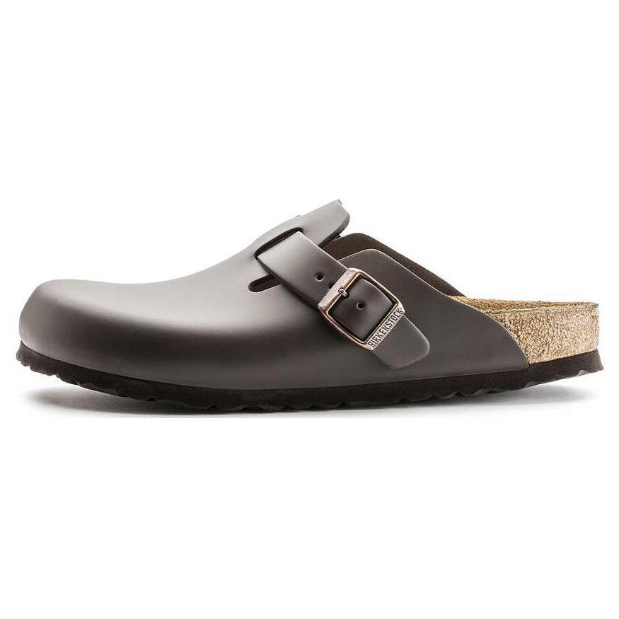 Birkenstock Кожаная Стильная Сандалия Унисекс Коричневая 0060103 35