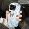 Roze Mode Vlinder Voor iPhone 17 Air 16 15 14 Pro 13 Plus 12 mini 11 Pro Max XR X 7 8 Elliptisch Gehard Glas Telefoonhoes