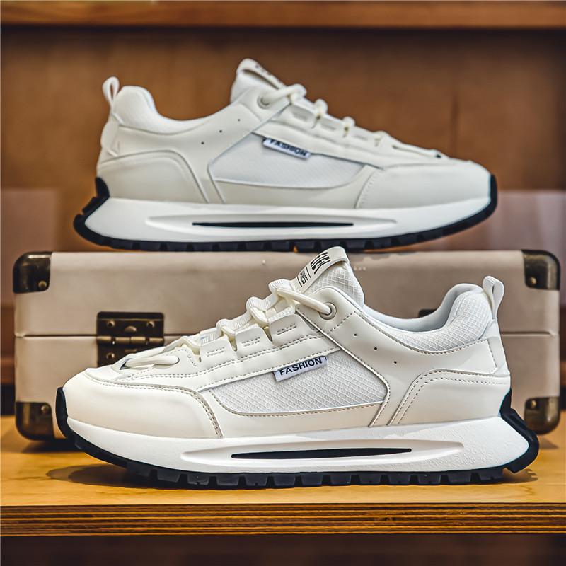 Shoes Men 2024 New Trend Versatile Casual Non-slip Wear-resistant Running Sneakers Thick Sole Heightening Shoes Hombre Tenis