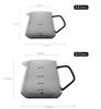 JIKANNOYA Coffee Pot, Break-Resistant, 450ml, Made of High Boron Silica Glass, Heat-Resistant, Heat-Stovetop, Cold-Resistant, with Handle, Coffee