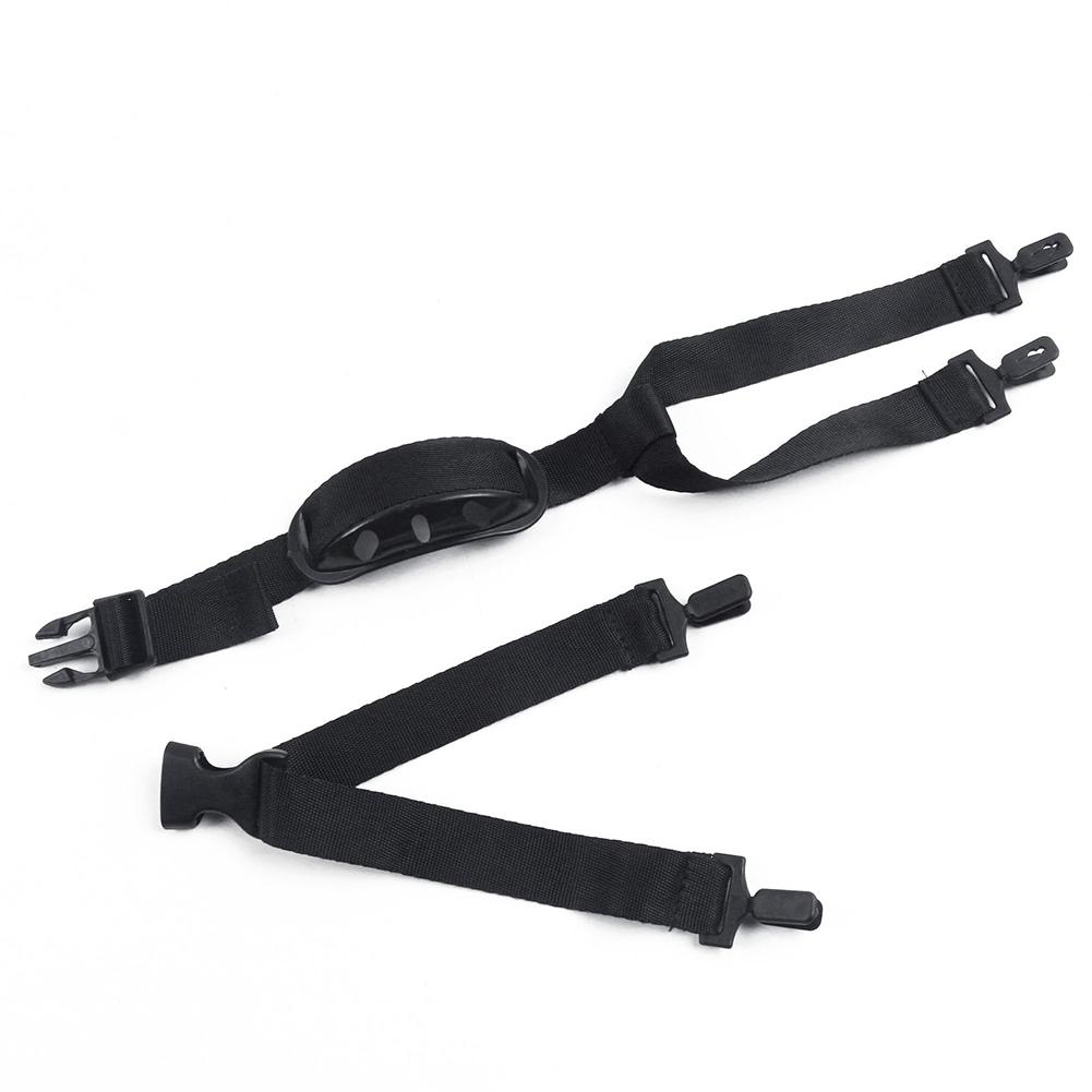 Adjustable Motorcycle Helmet Buckle Removable Y-shaped Hat Chin Strap Safety Helmet Chin Strap with Chin Cup Accessories